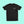 Load image into Gallery viewer, Front of a Gweilo Beer black t-shirt with a small white gweilo logo on the left hand side of the chest. Turquoise pastel background.
