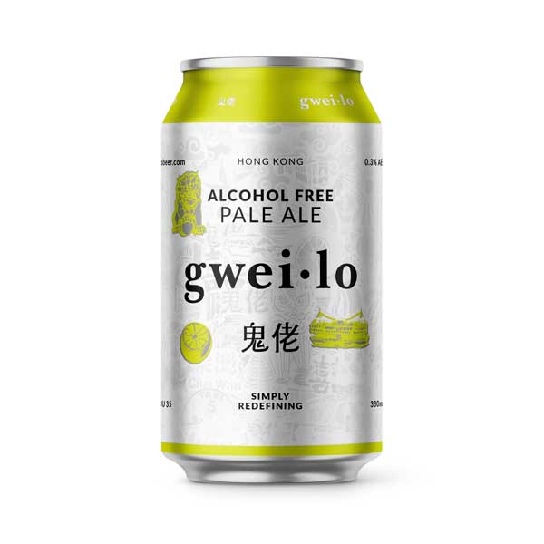 Gweilo Alcohol Free Pale Ale 330ml Can