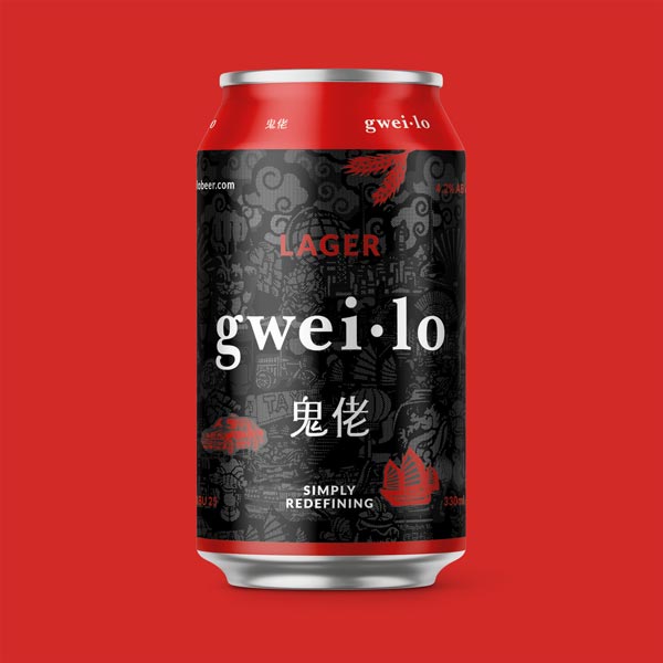 Gweilo Lager 330ml Can